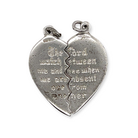 Vintage Sterling Silver "Mizpah" Pendant Friendship Gift Idea