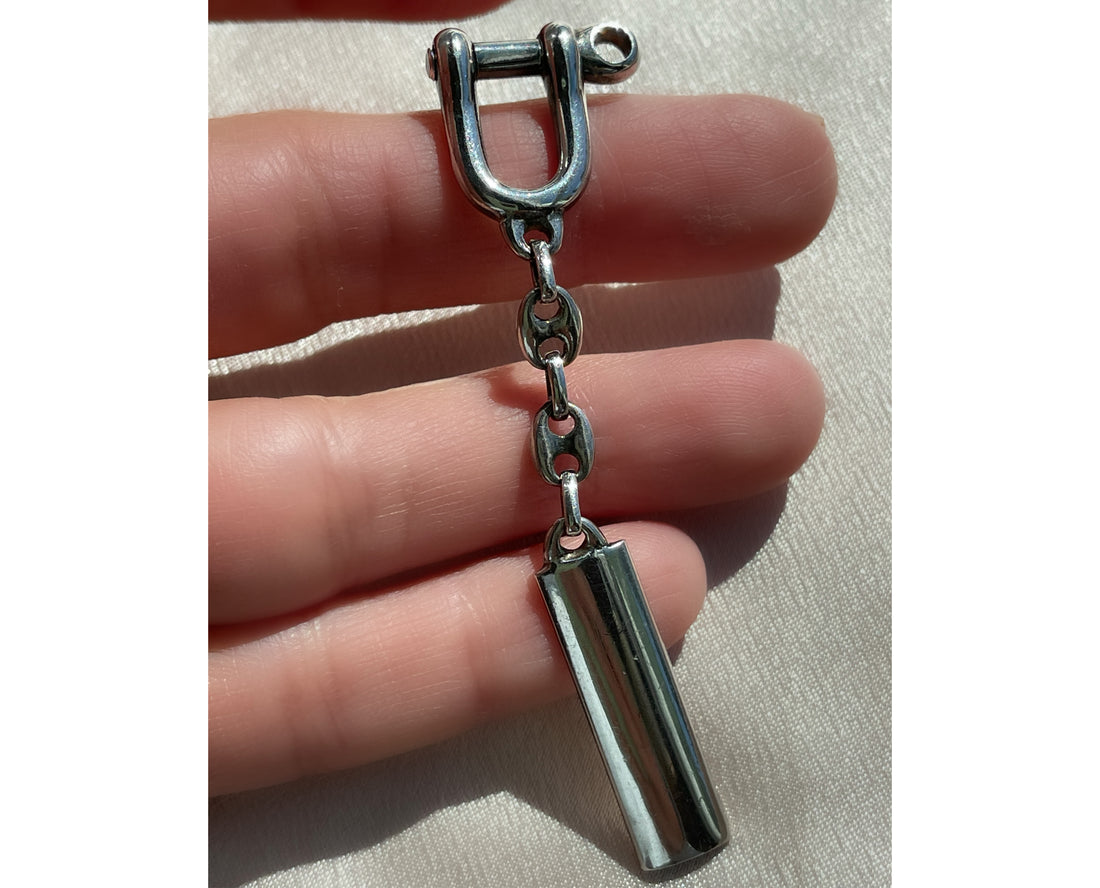 Vintage Sterling Silver Tiffany & Co. Valet-Style Shackle Key
